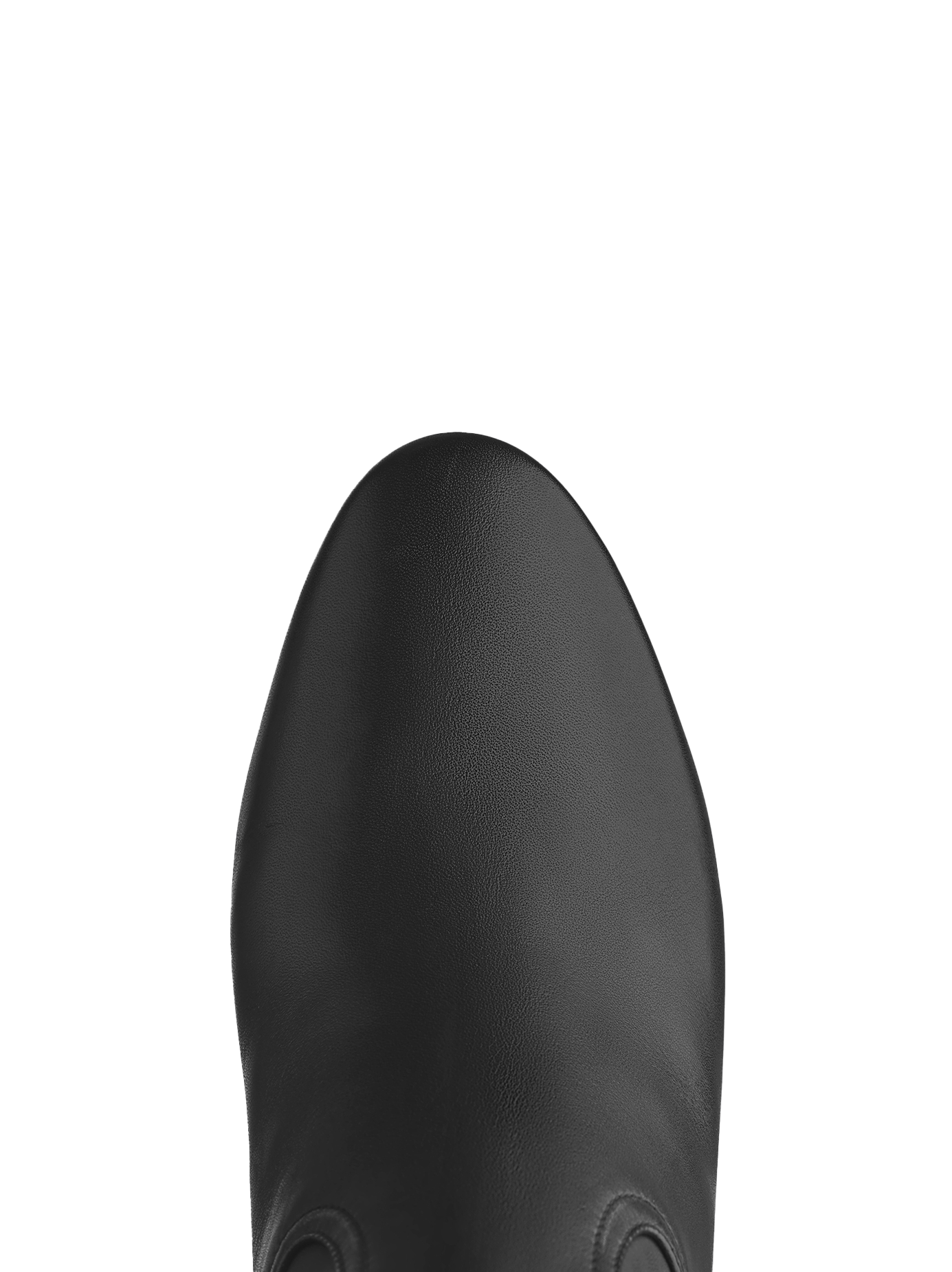 Comfortable round toe shape making this black boot highly versatile.