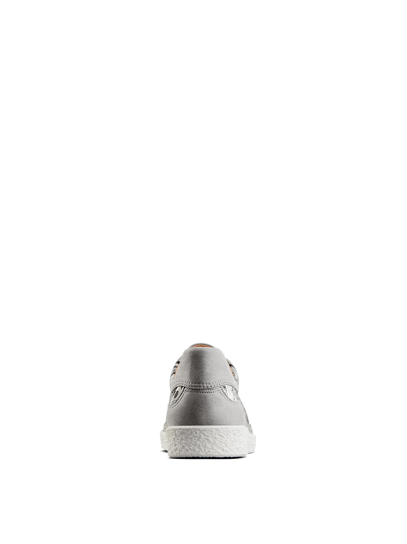Ryde, a casual silver safari trainer with a cushioned insole for all day comfort.