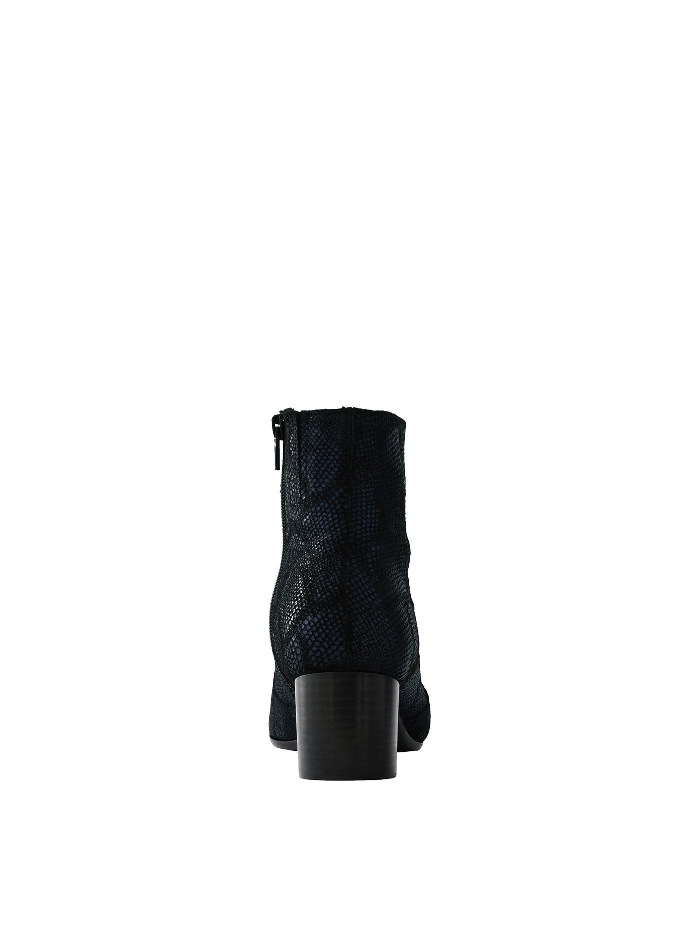 Shimmer - Navy Metallic Lizard Leather
