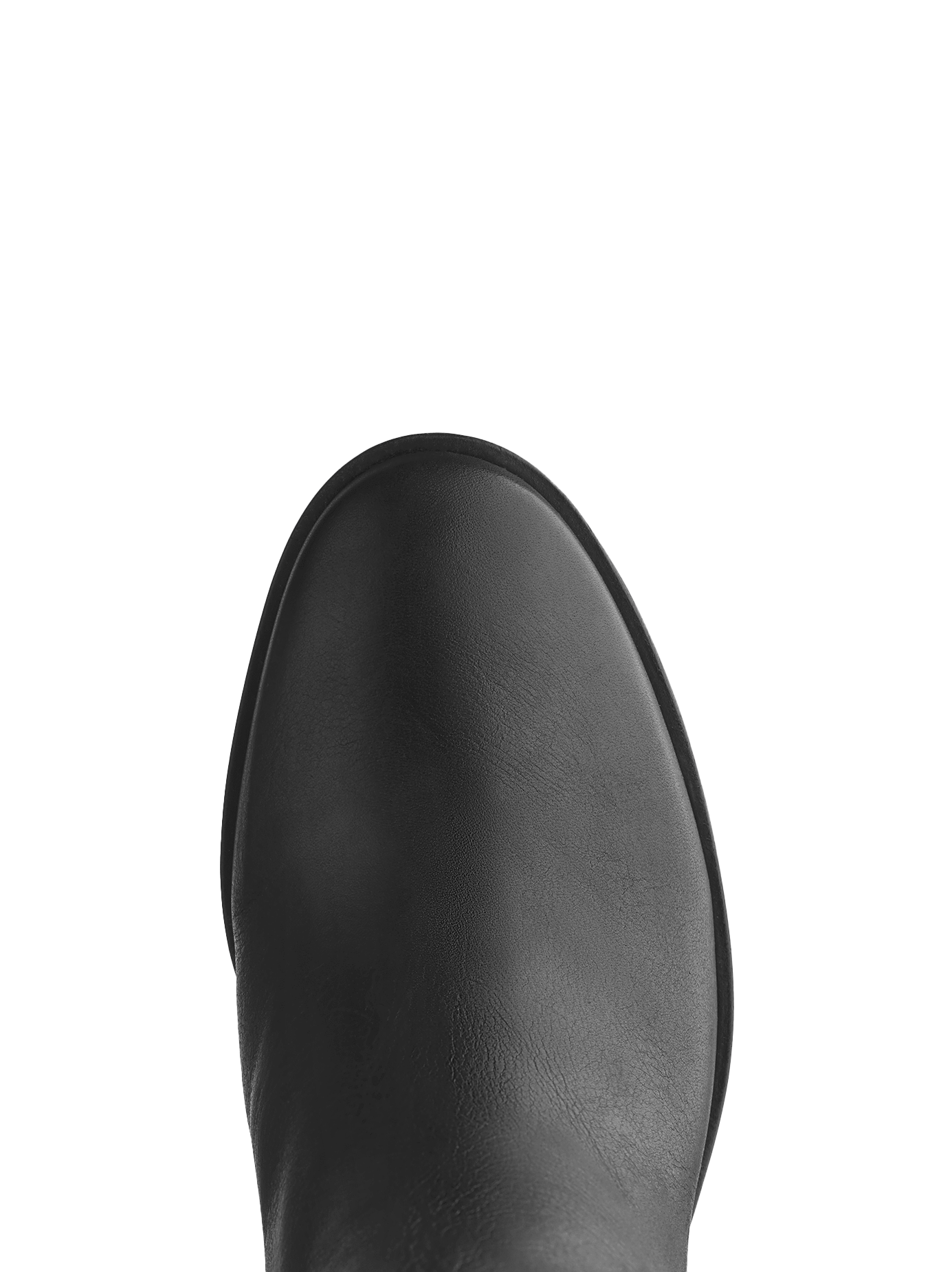 The Siren in black has a round toe that is both comfortable and practical.