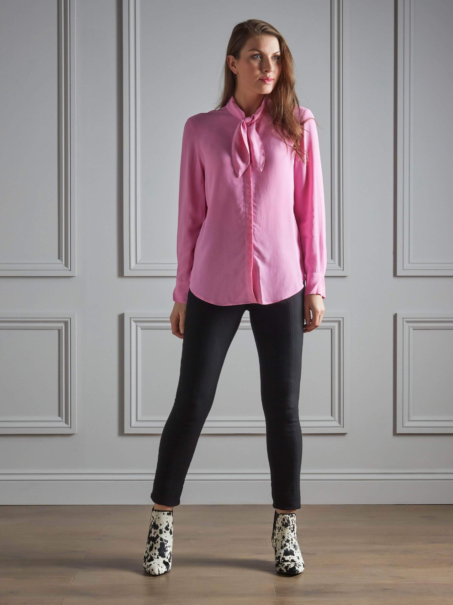 Go monochrome or pair Somerton in white and black hair leather with bold colours.