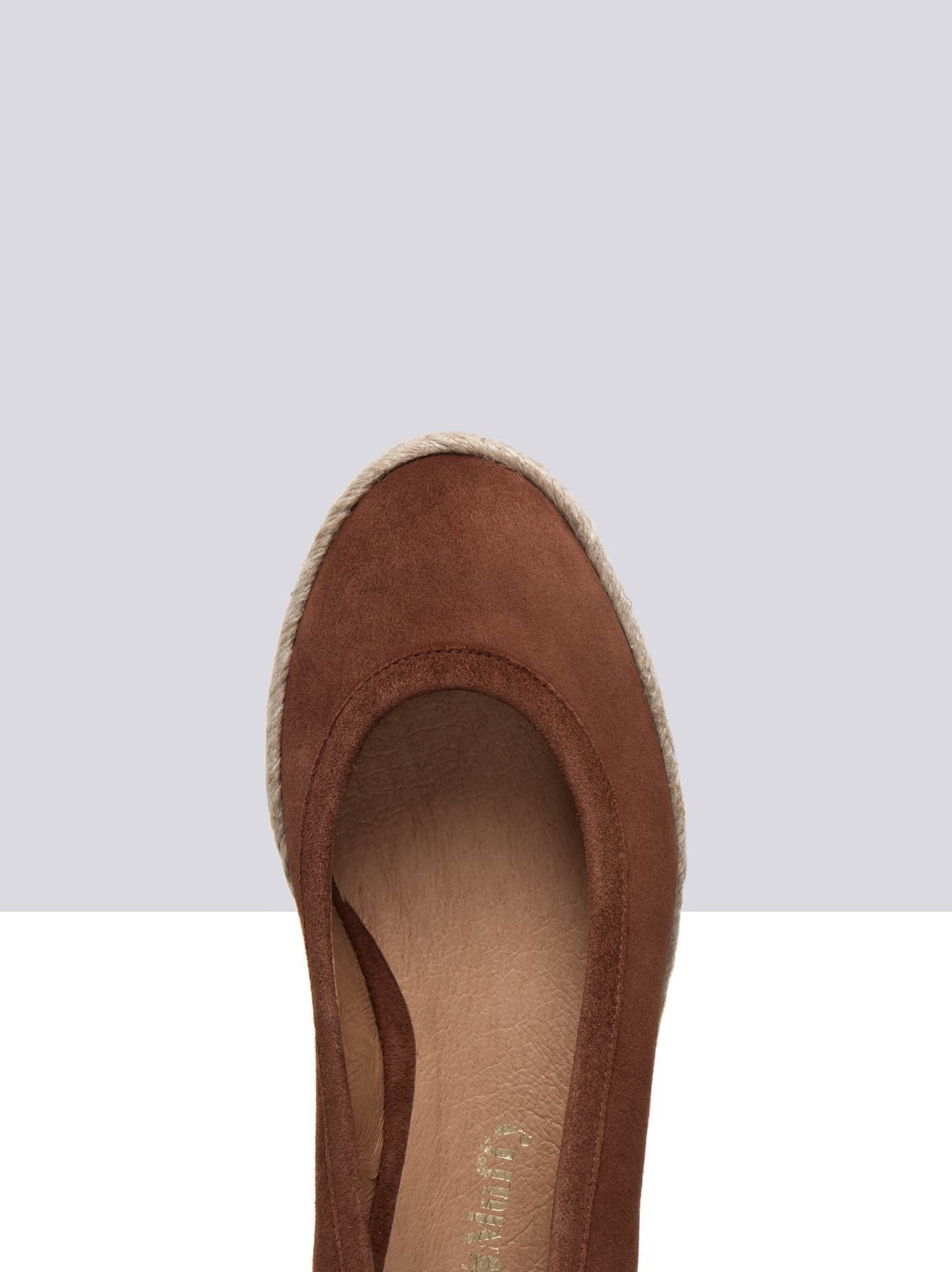 Petunia - Pecan Tan Suede