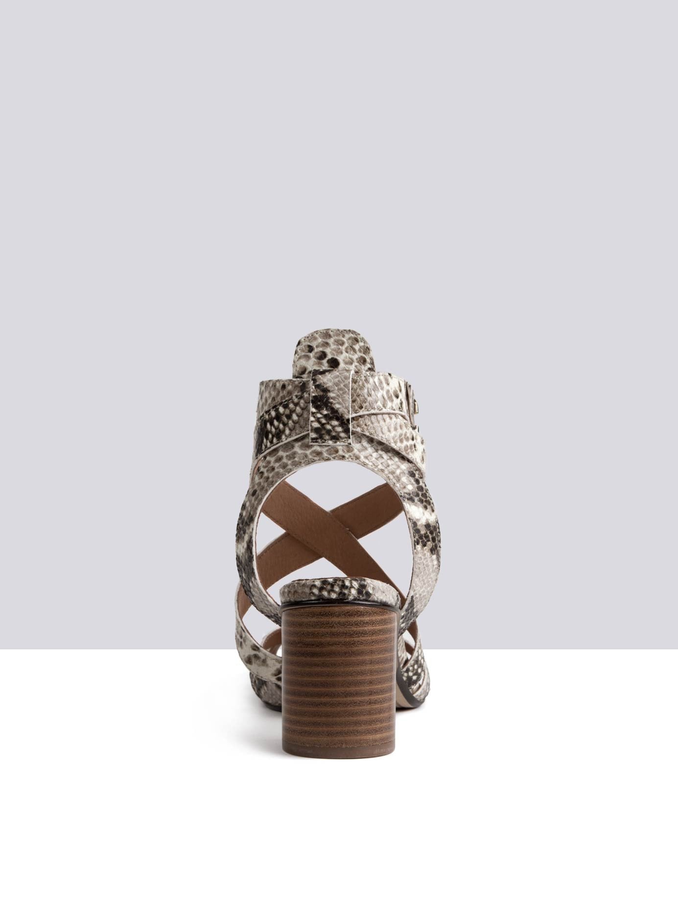 Strand - Cream Snake Leather