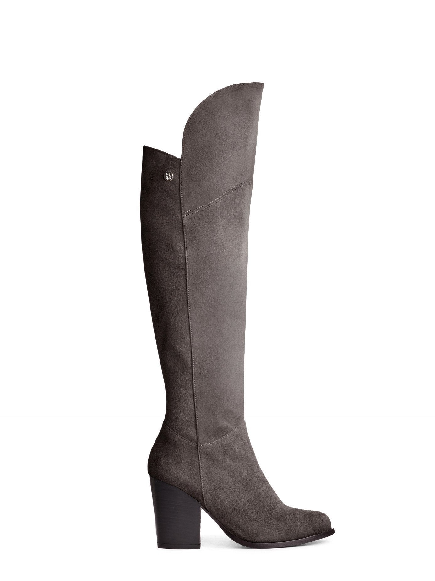 Althea - Dove Grey Suede