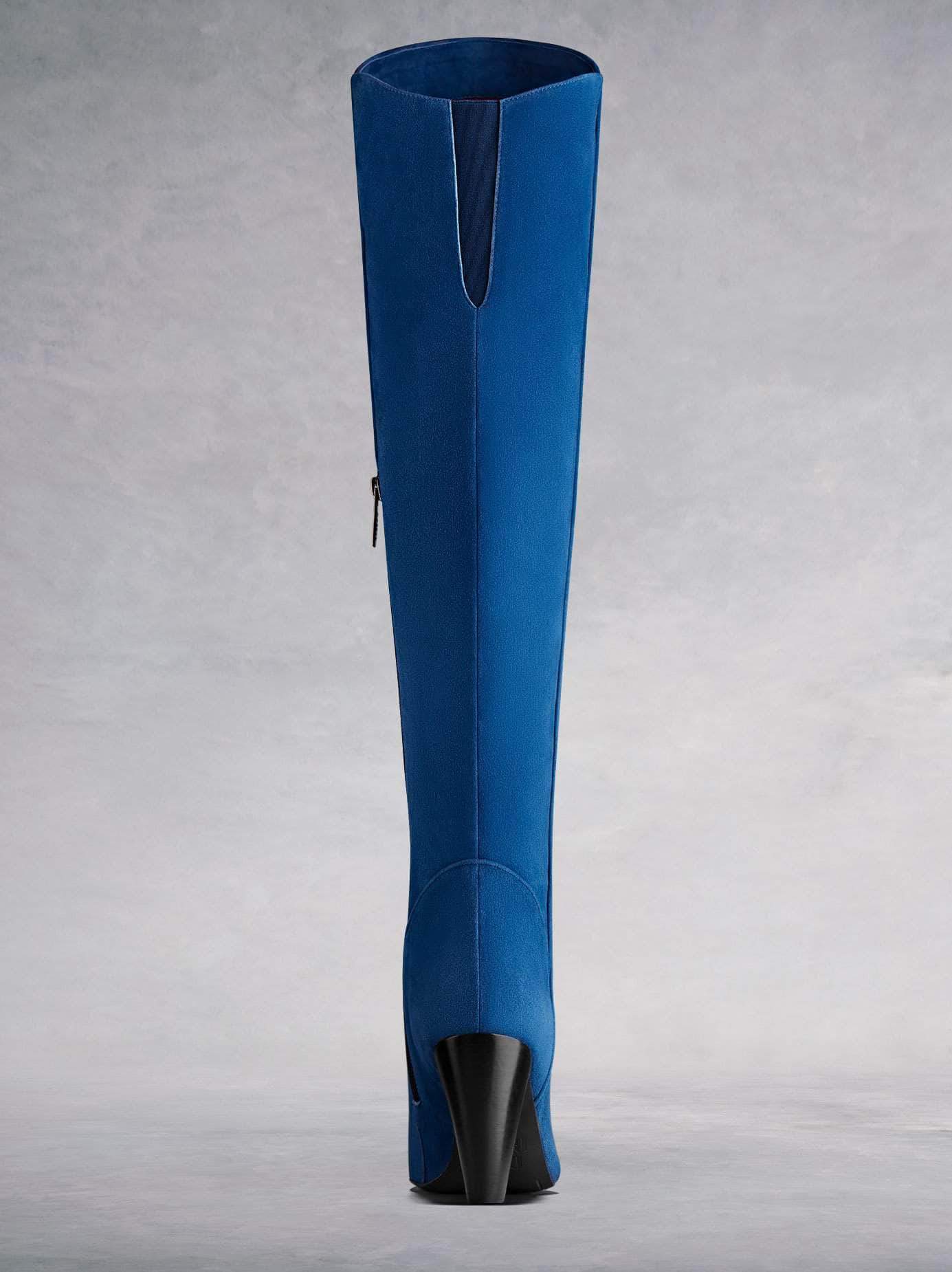 Amery - Indigo Blue Suede