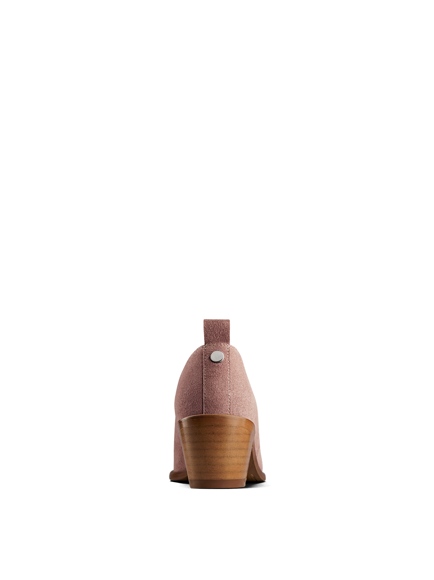 Both practical and comfortable, Avalon pink has a mid-height block heel.