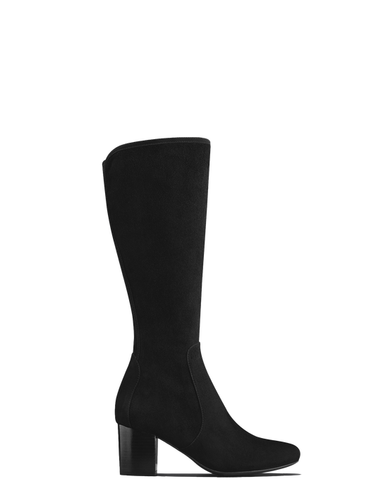 Avocet - Black Suede