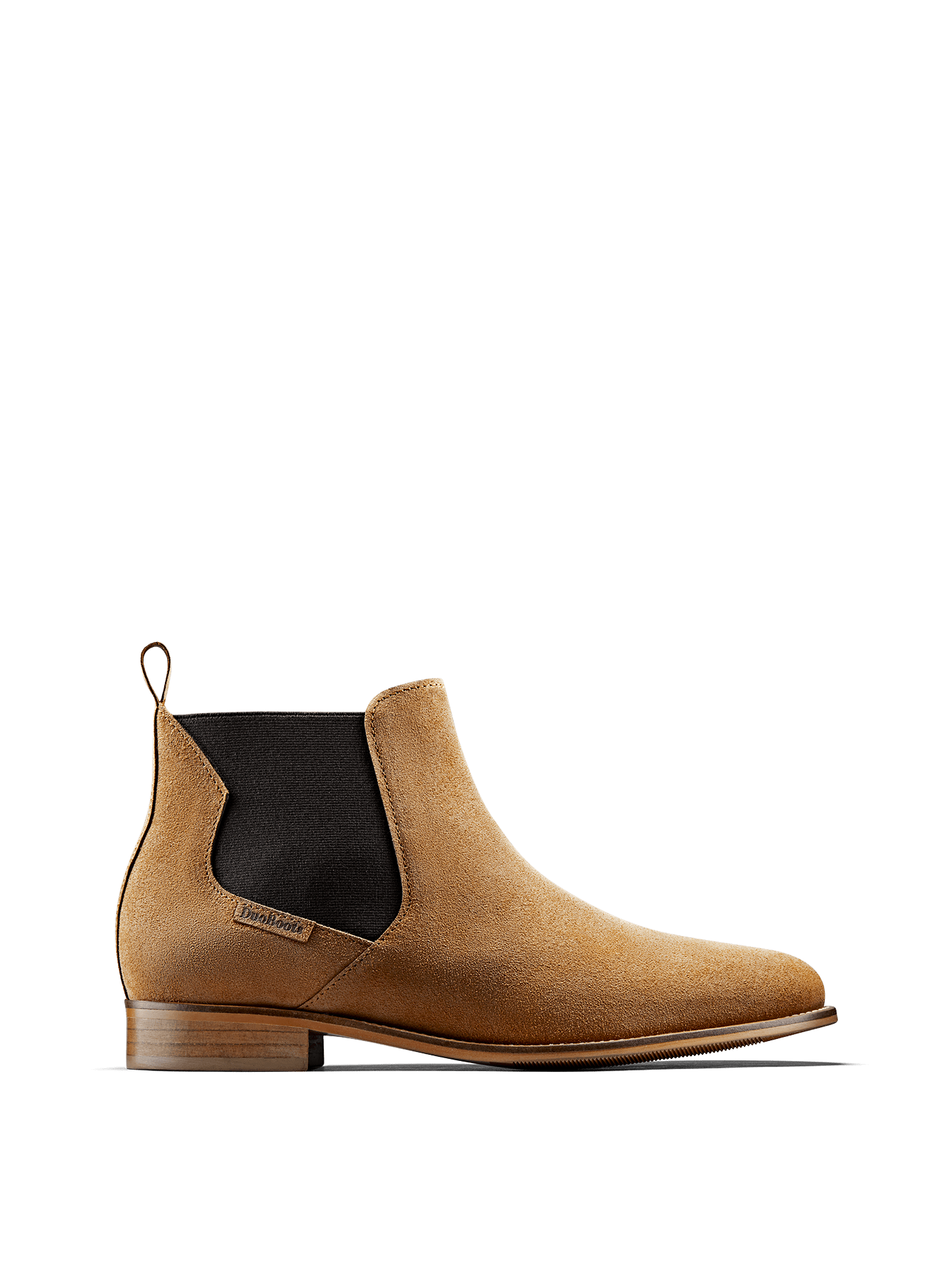 Easy to wear Berkley, has an elasticated side panel, a logo tag and top loop.