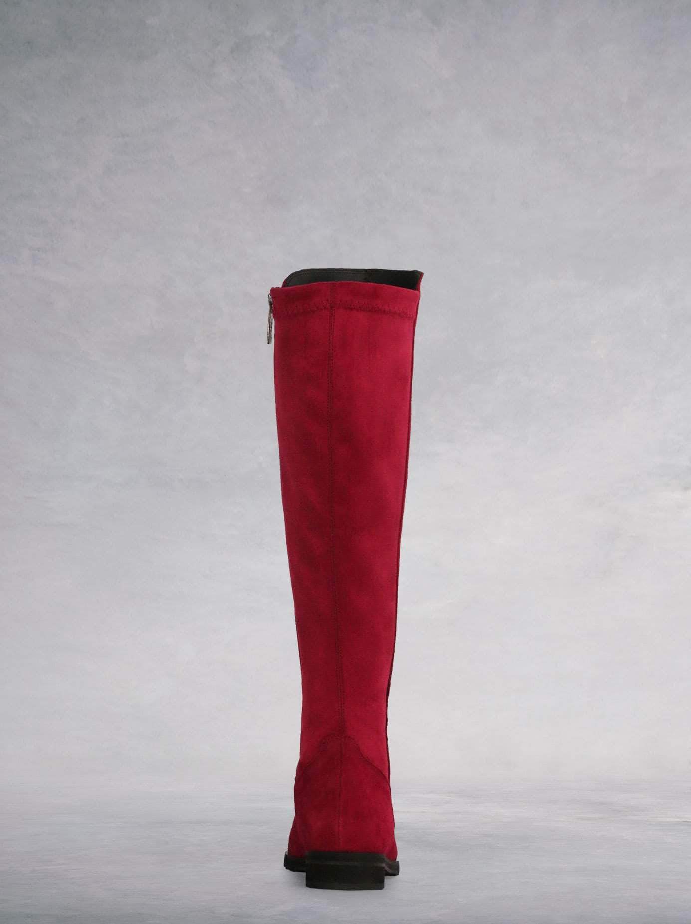 Crest - Red Suede