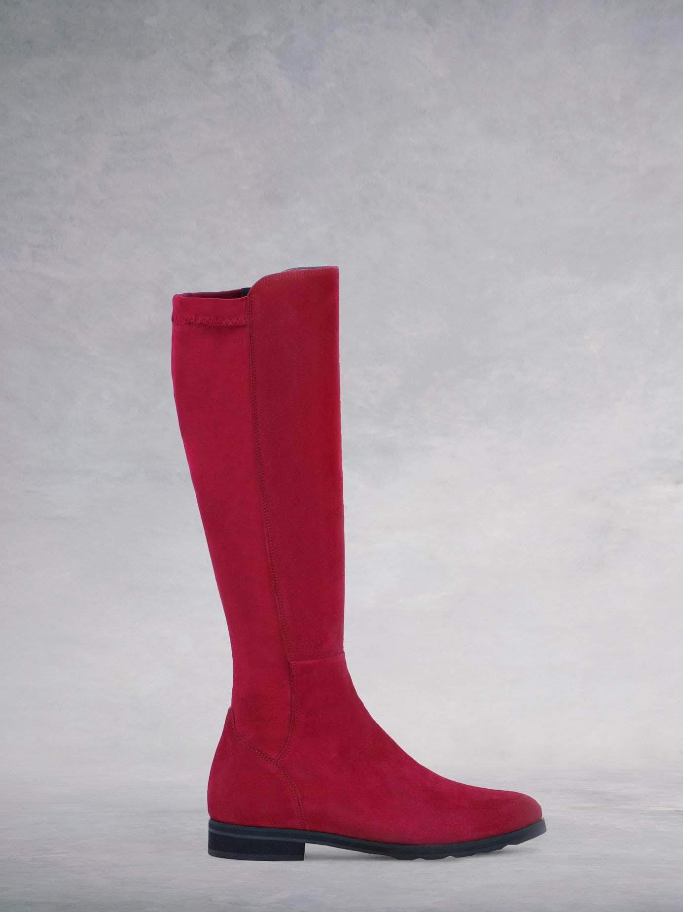 Crest - Red Suede