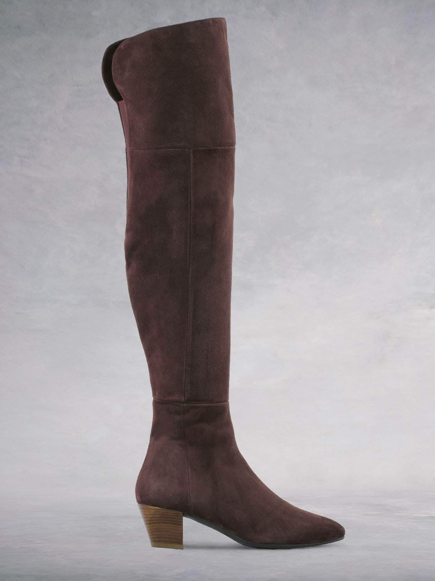 Curve - Fig Brown Suede