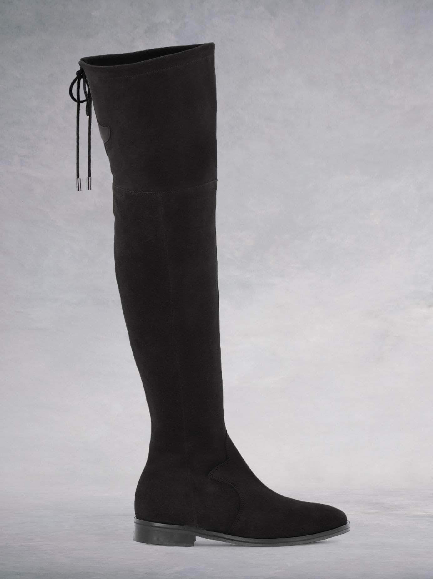 Fuller - Black Suede