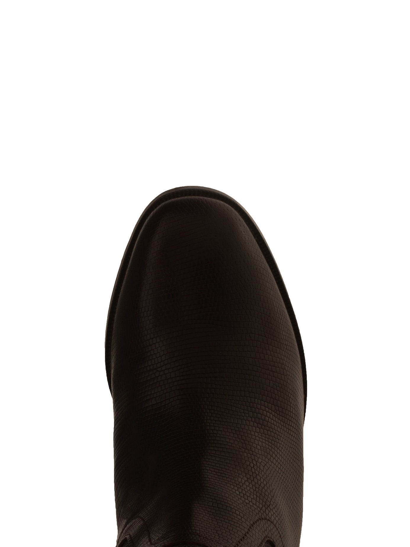 Huxley - Brown Lizard Embossed Leather