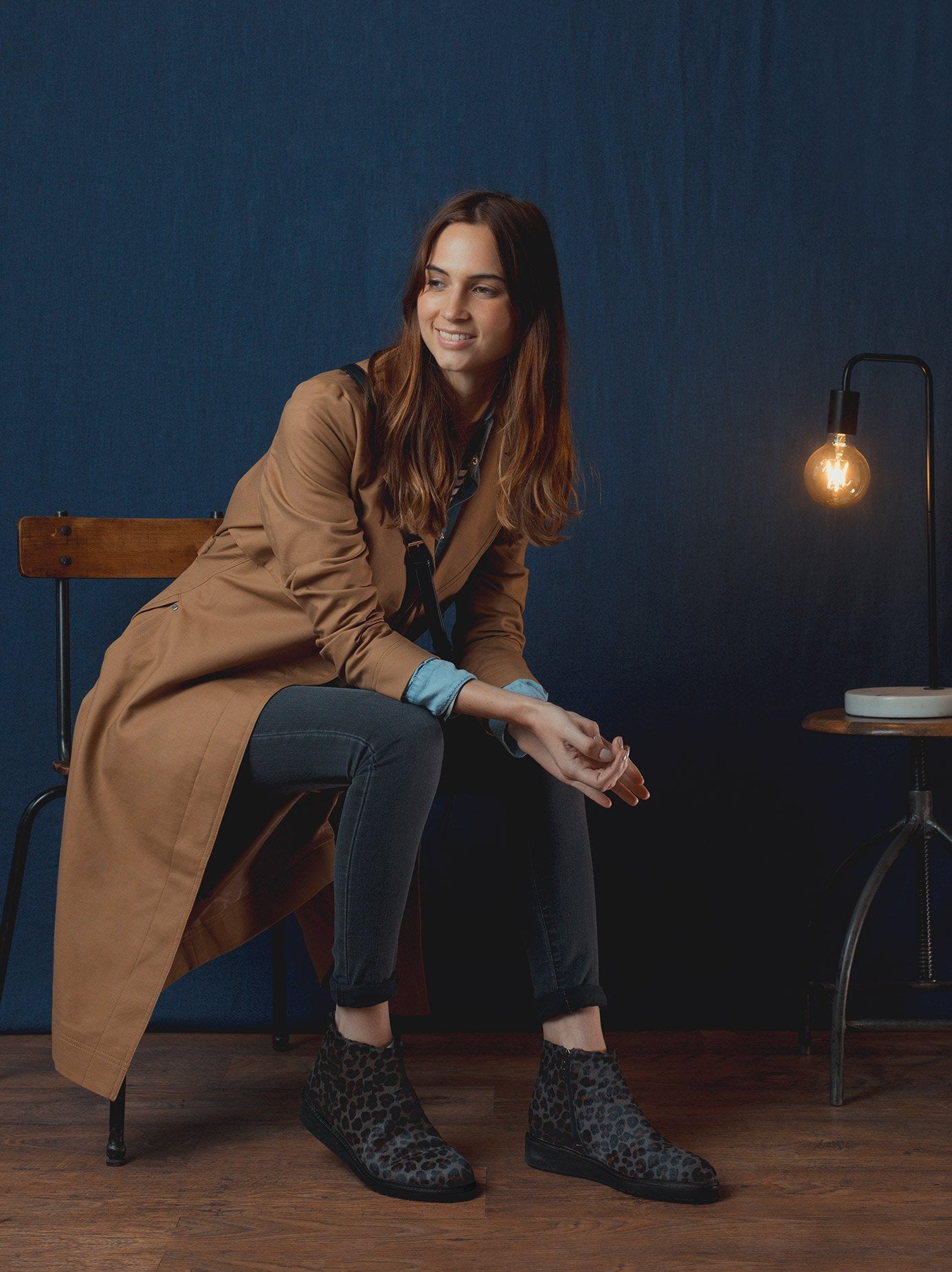 Simple, flat, statement ankle boots with a lightweight E.V.A. sole.