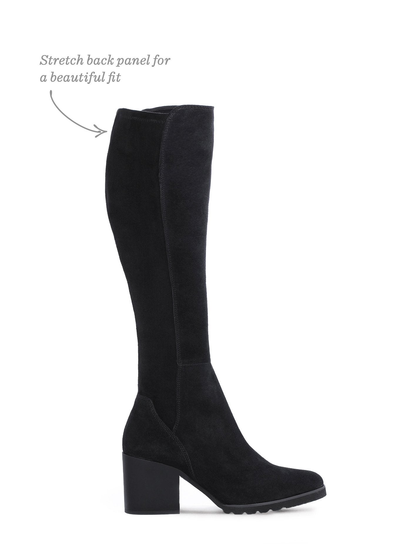 Optical - Black Suede