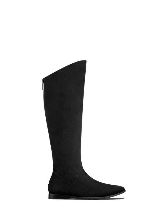 Raven - Black Suede