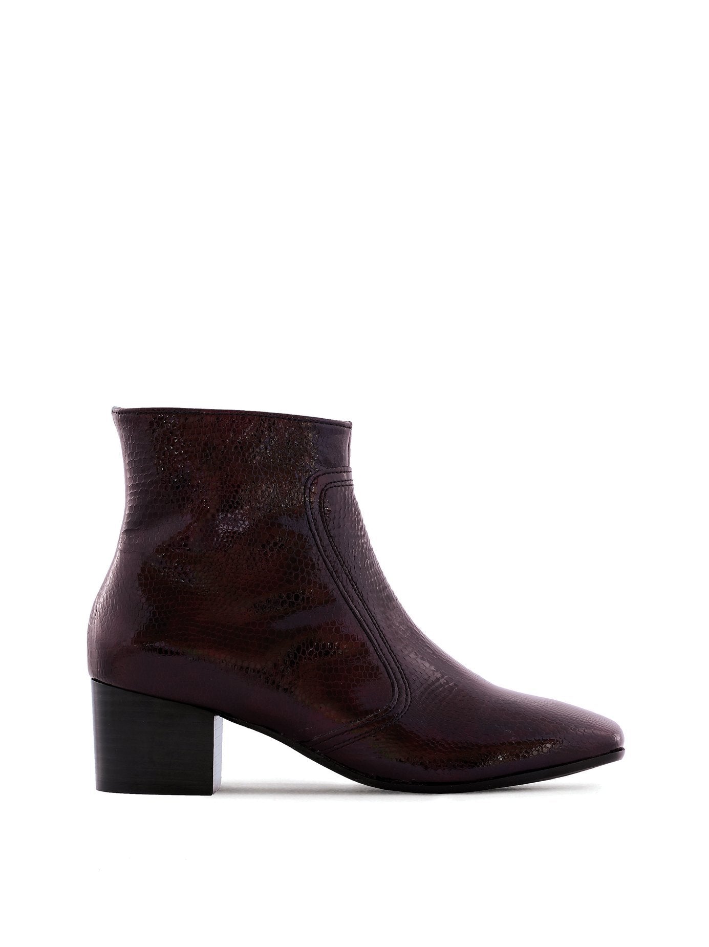 Shimmer - Burgundy Lizard Patent Leather