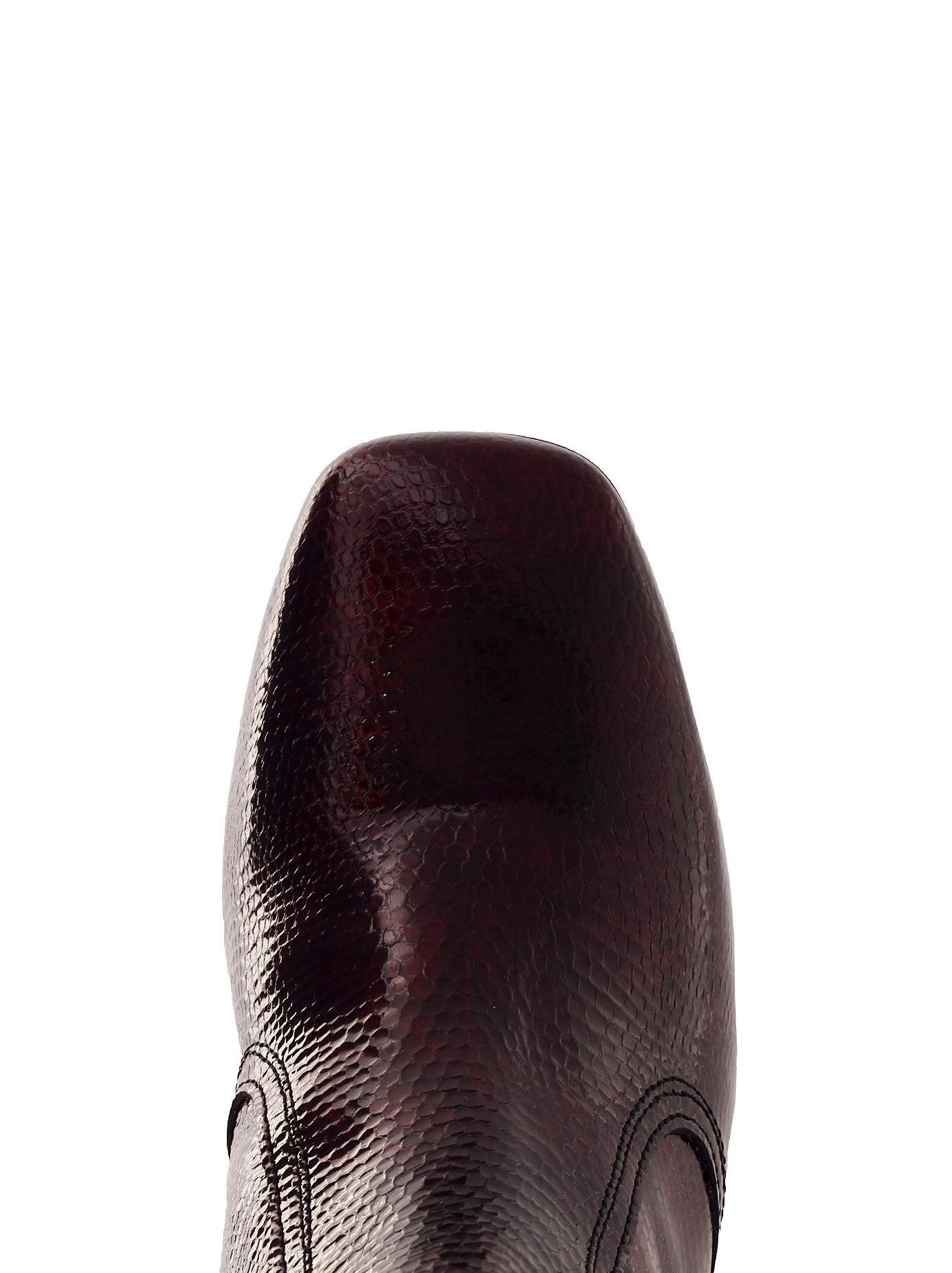 Shimmer - Burgundy Lizard Patent Leather