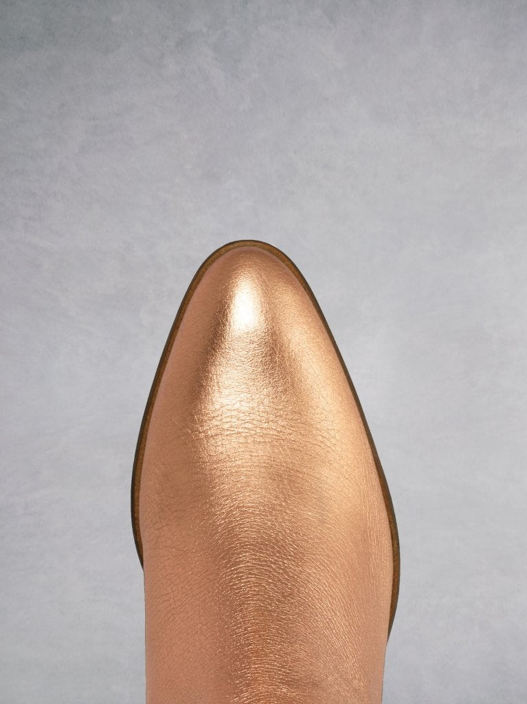 Texas - Rose Gold Leather