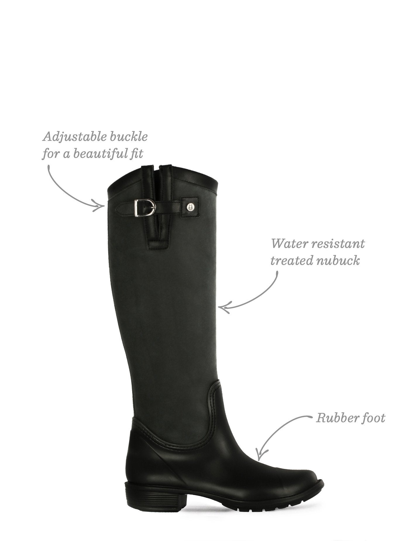 The Splash - Black Nubuck