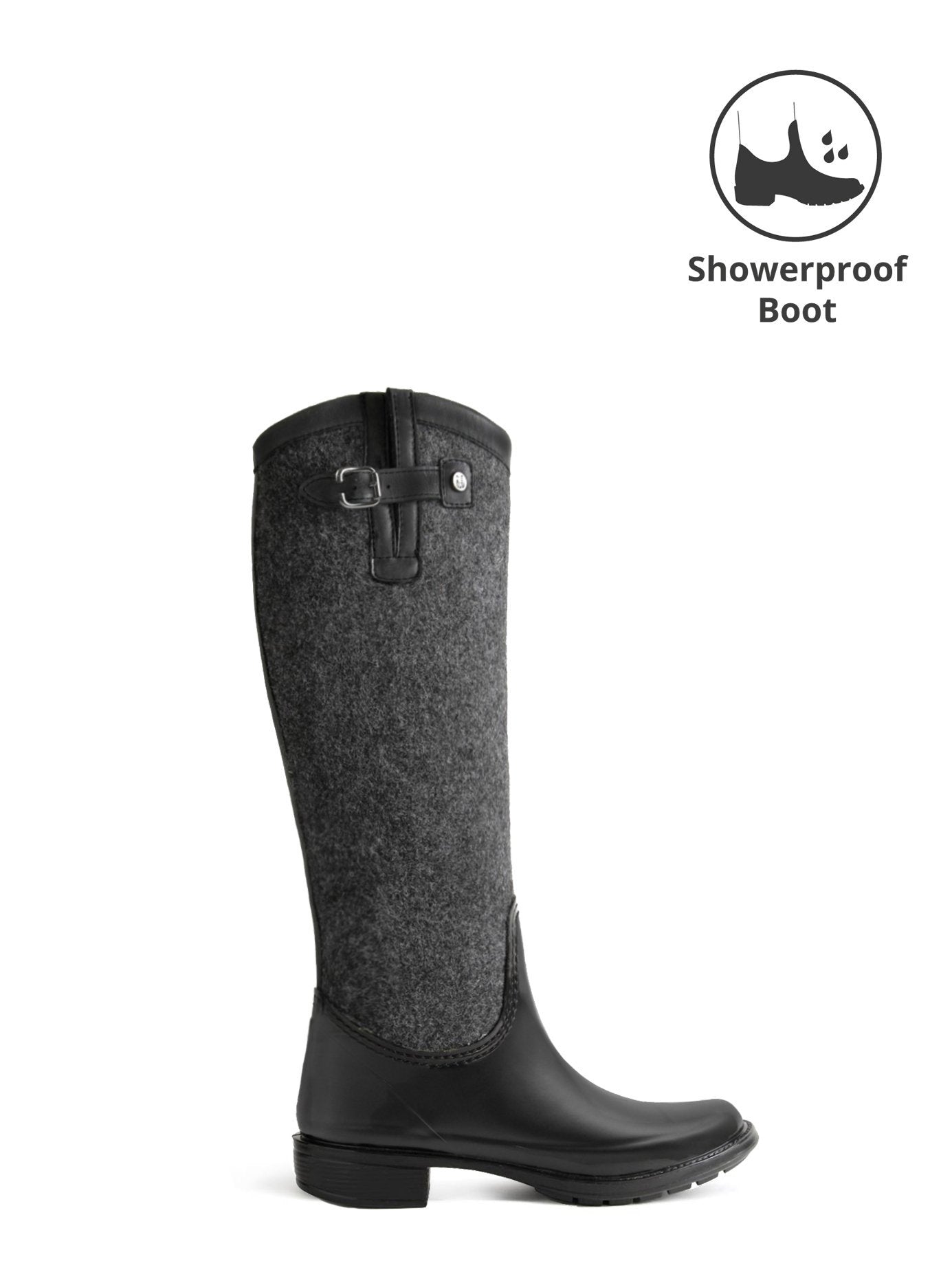 The Splash - Fossil Grey Felt