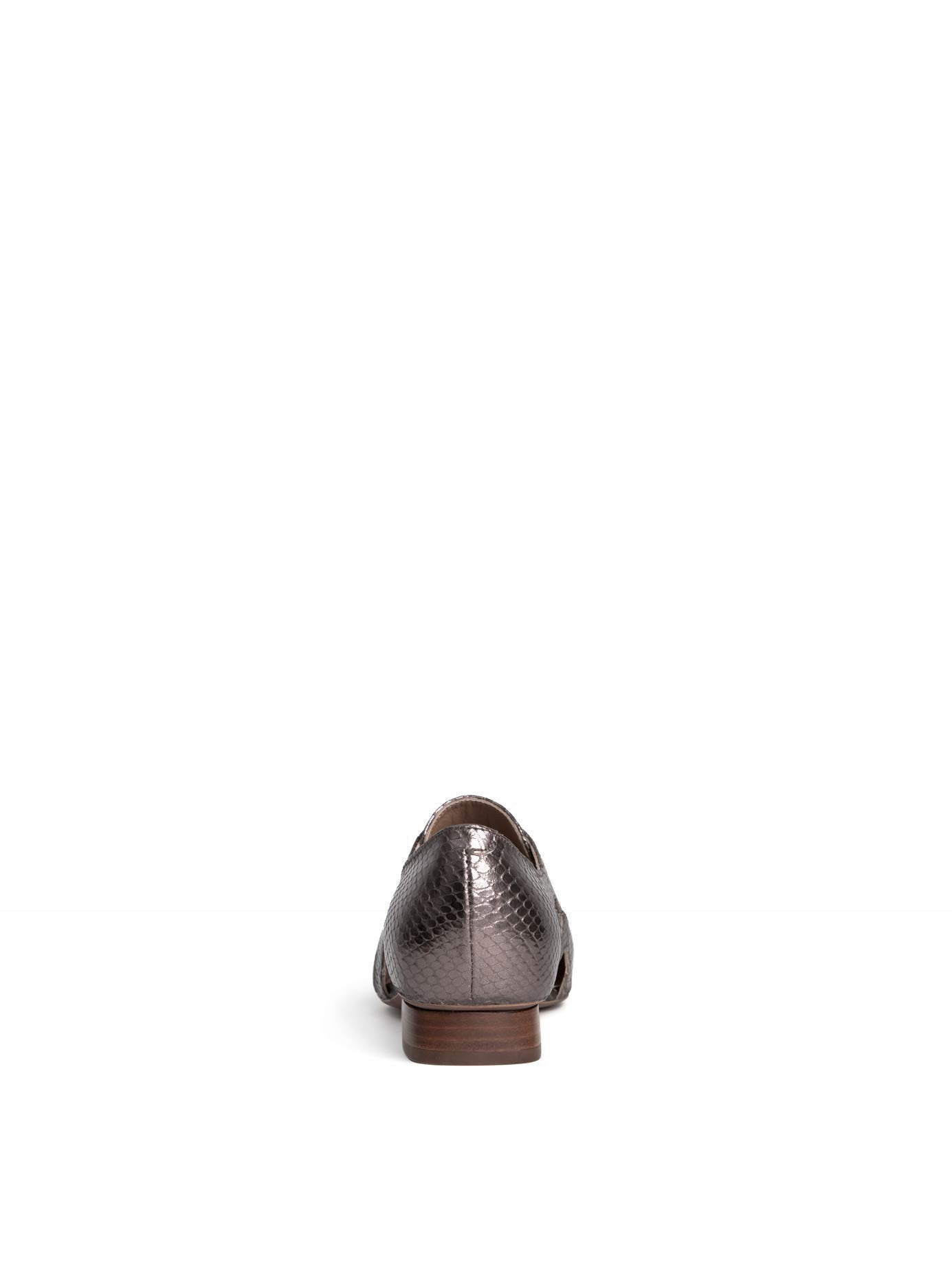 Black Place - Pewter Snake Leather