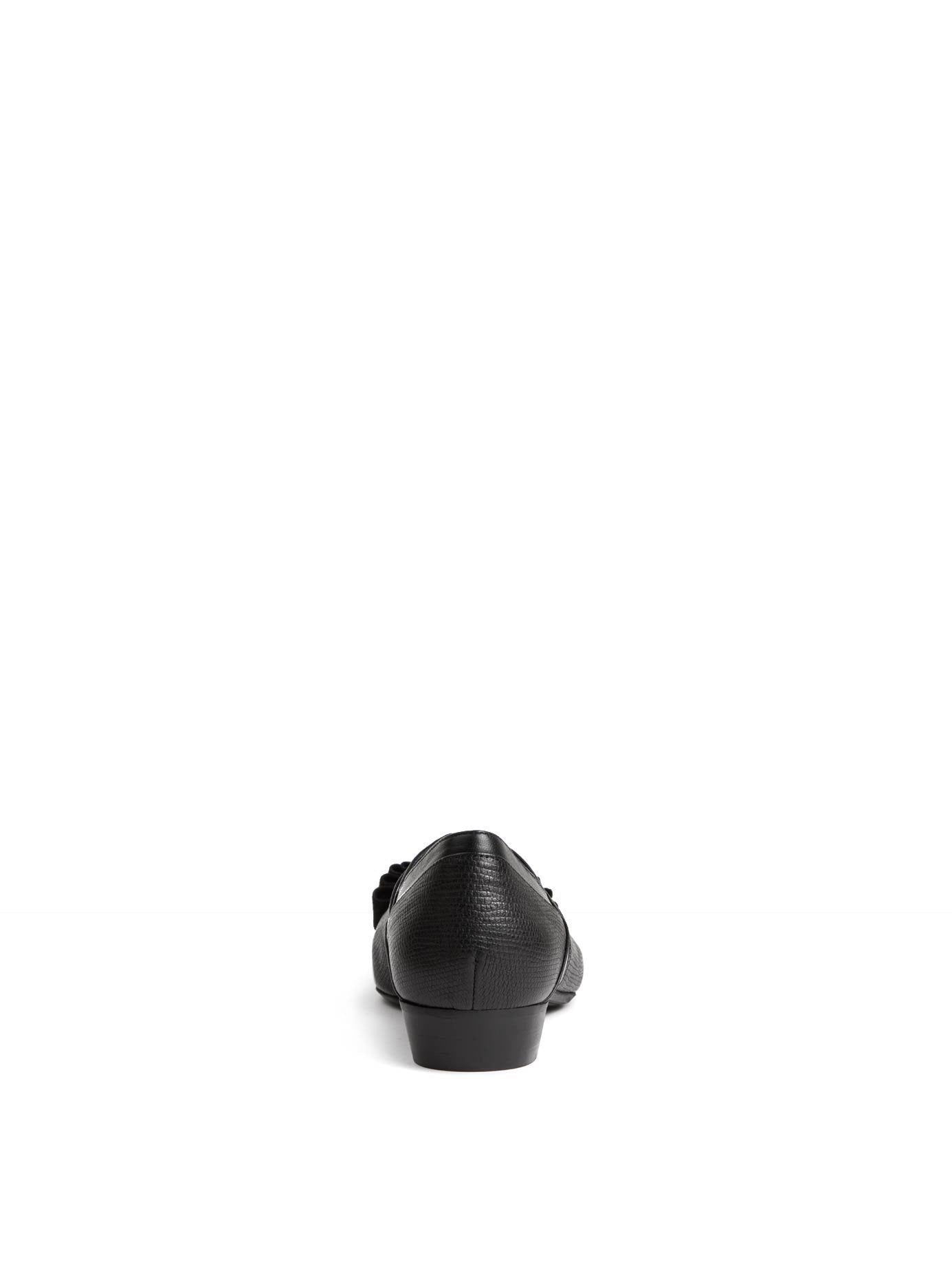 Bravo - Black Lizard Leather