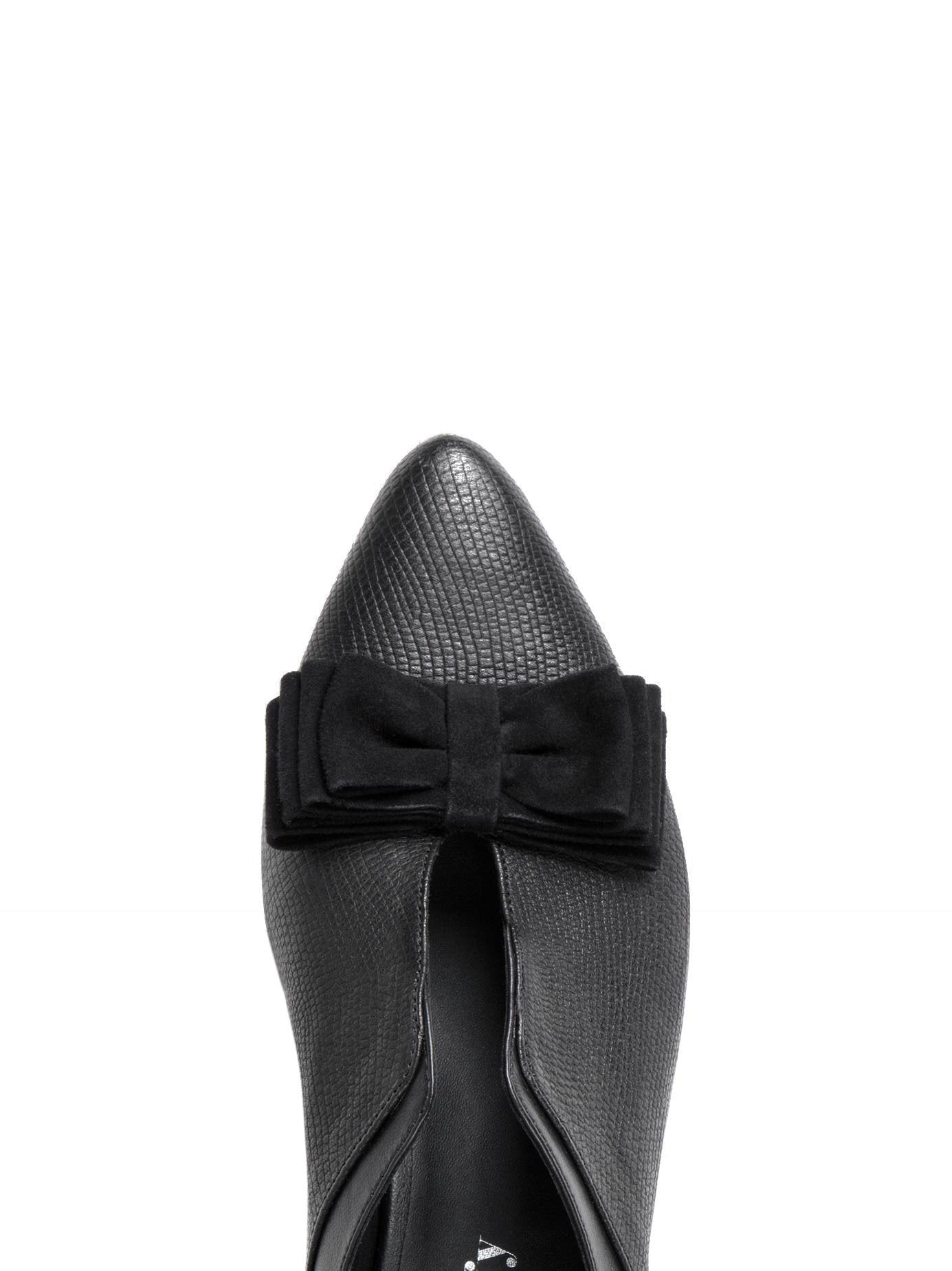 Bravo - Black Lizard Leather