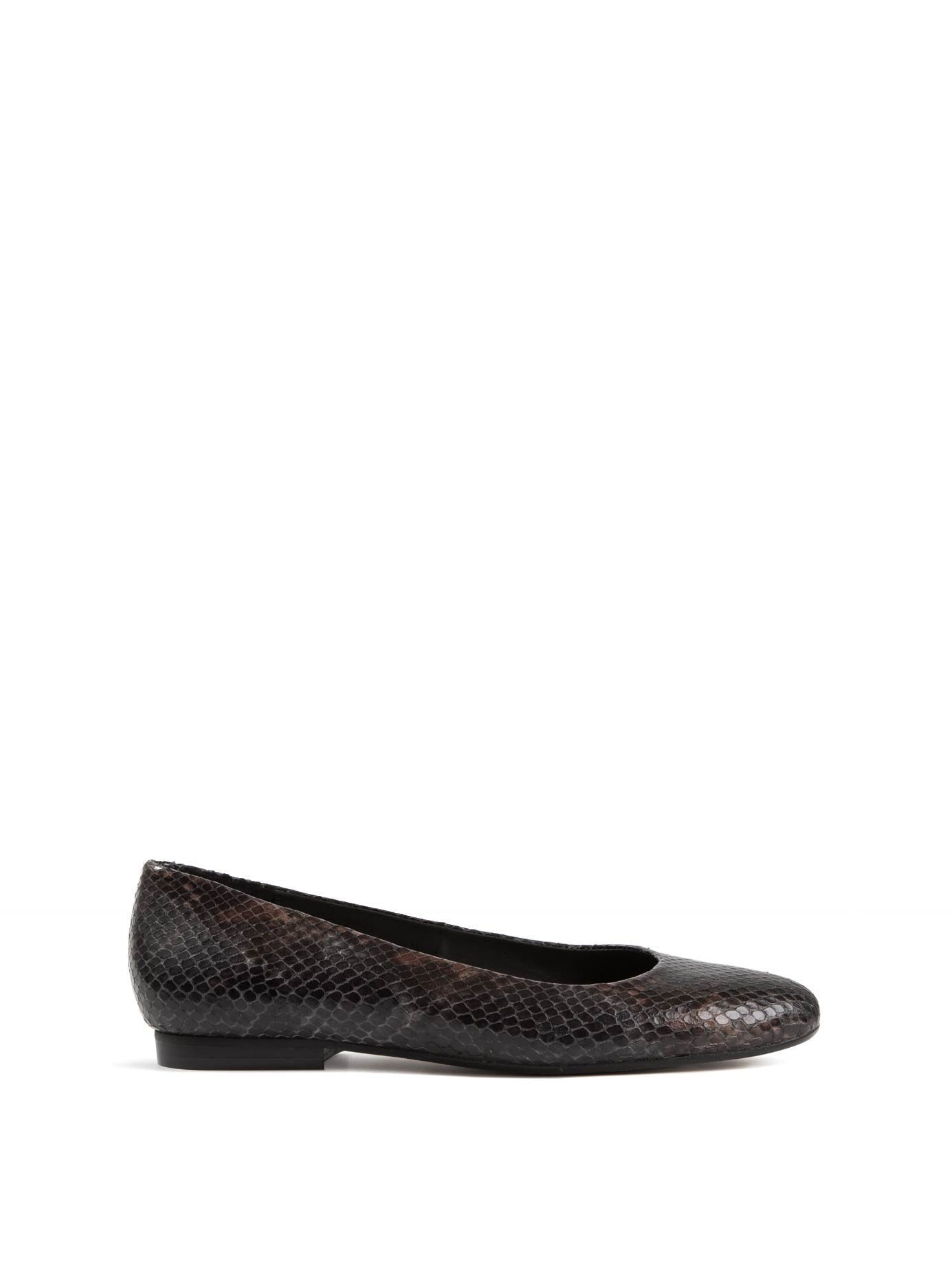Carolina - Black Snake Leather
