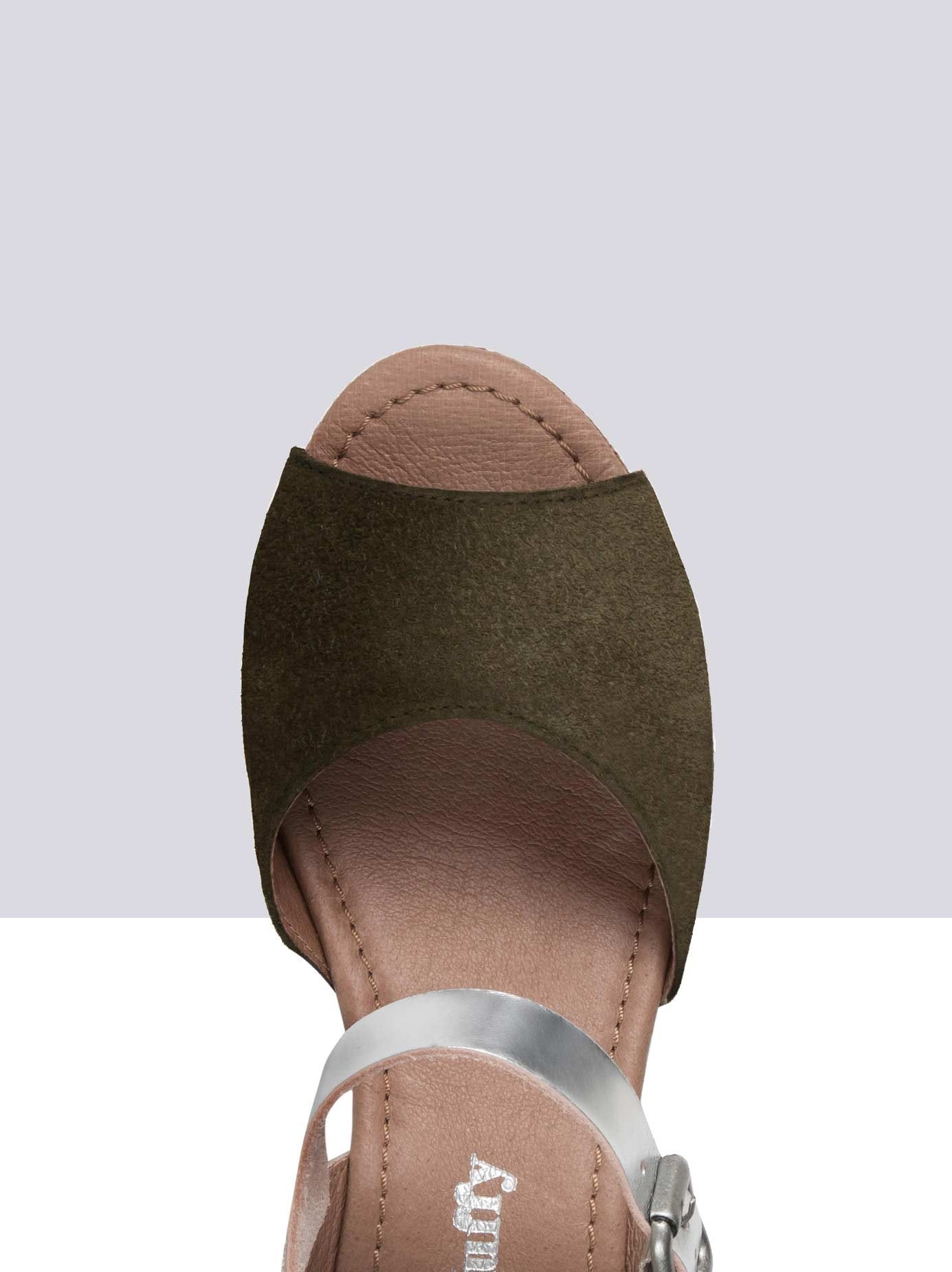Hickory - Khaki Suede