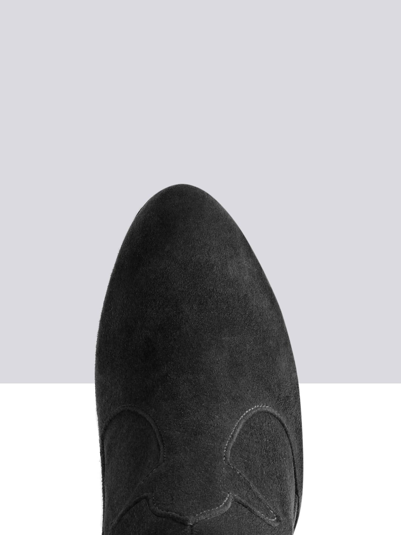 Julie Hawley - Black Suede