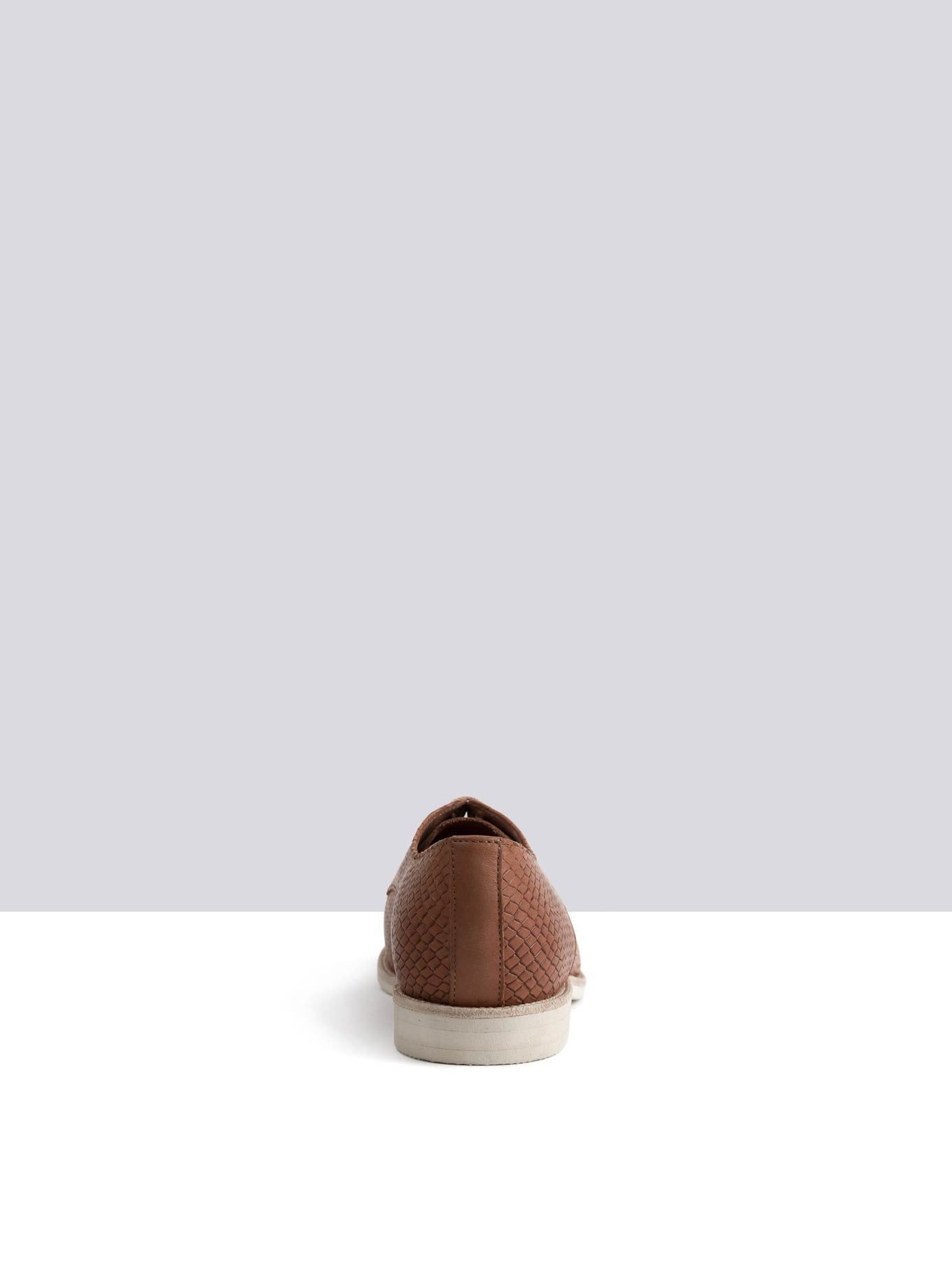 Mamba - Pecan Tan Snake Embossed Leather