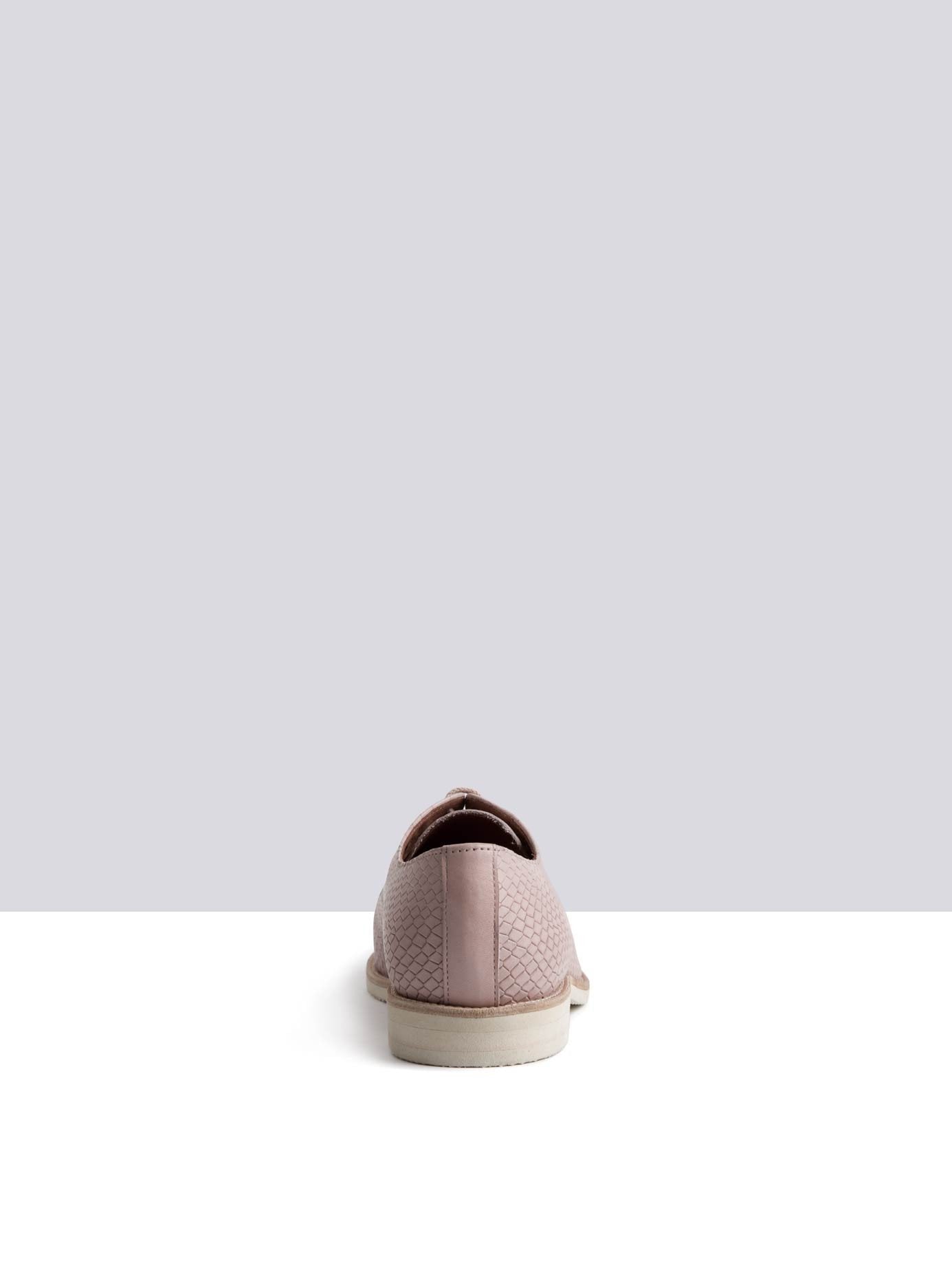 Mamba - Peignoir Pink Snake Embossed Leather