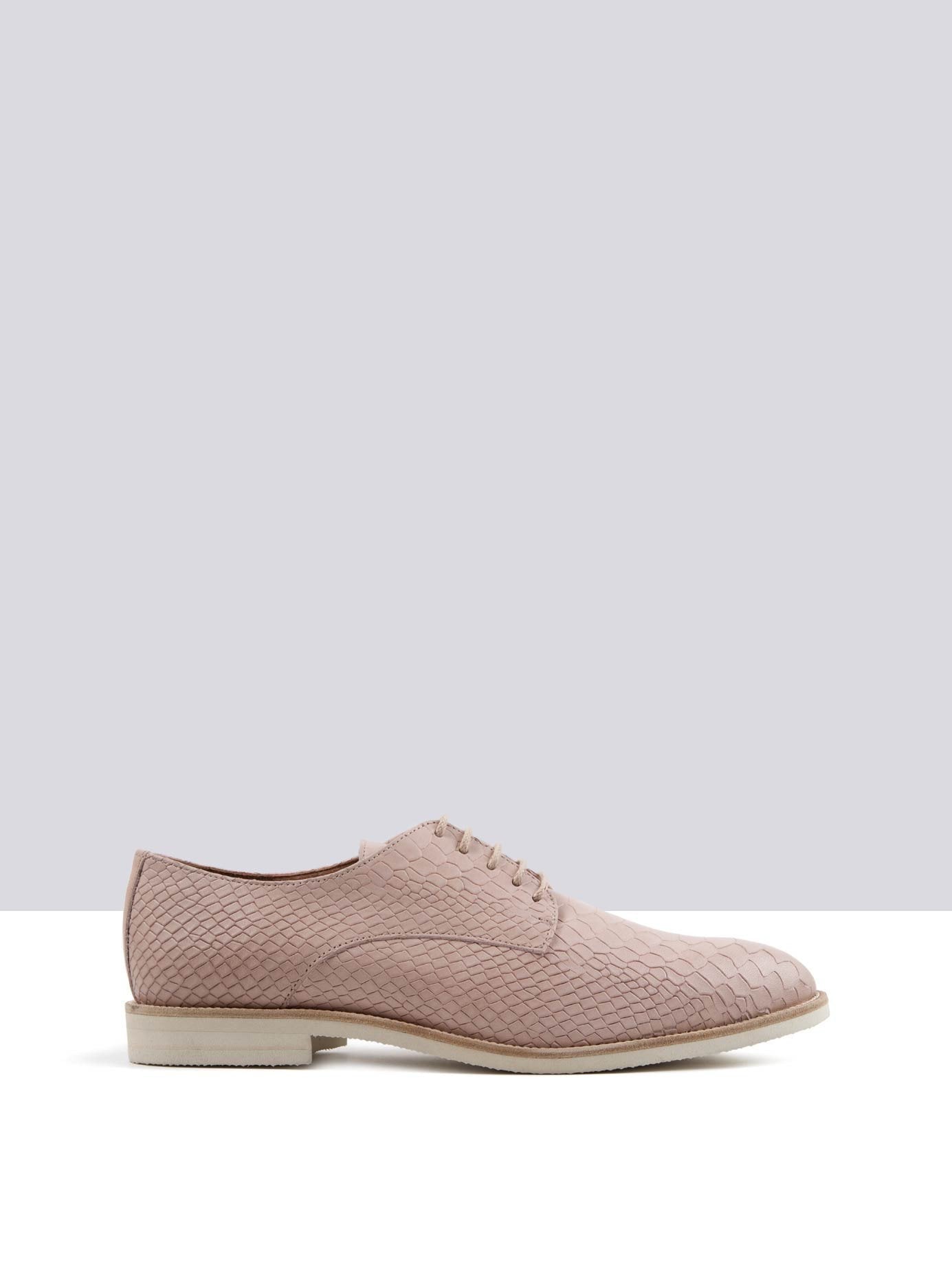 Mamba - Peignoir Pink Snake Embossed Leather