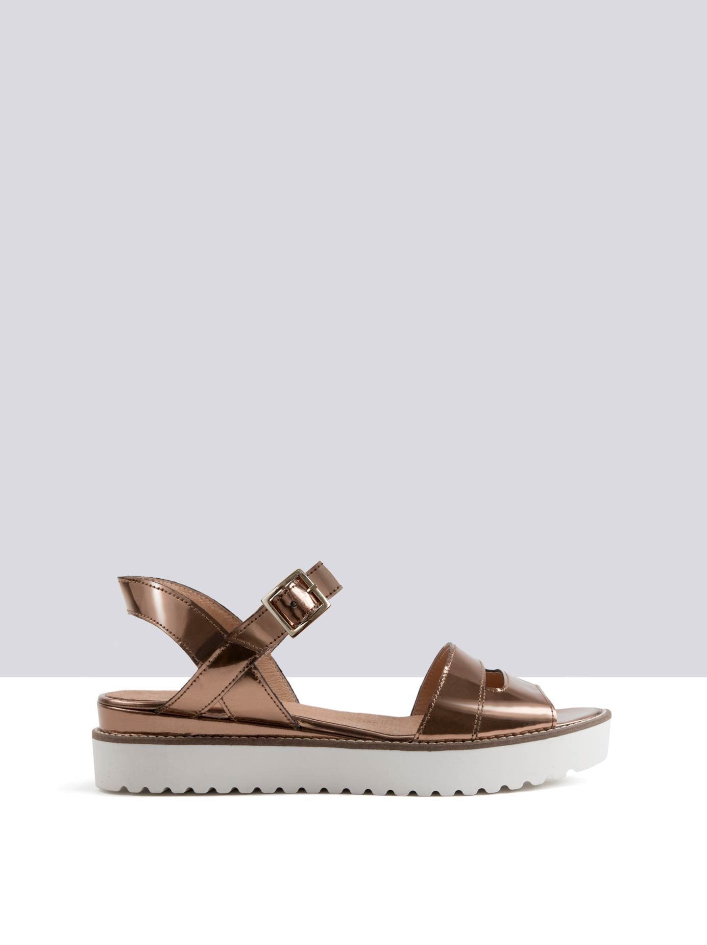 Marsden - Copper Mirror Leather