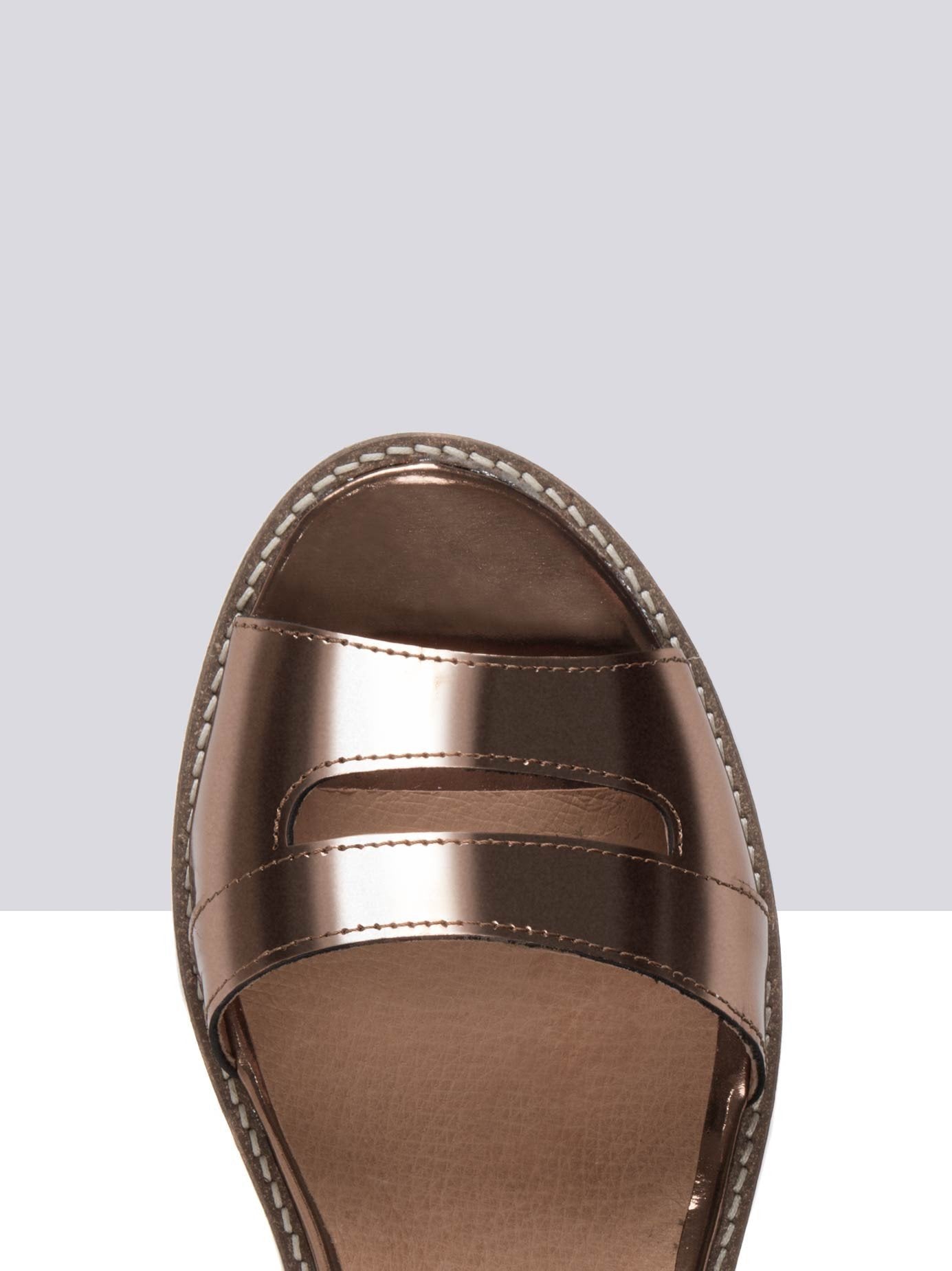 Marsden - Copper Mirror Leather