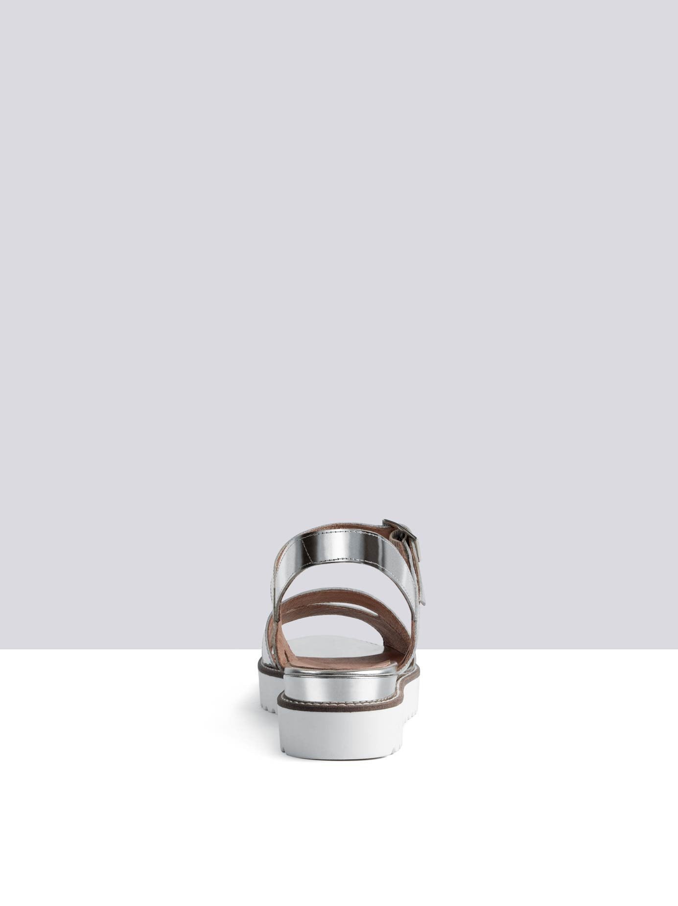 Marsden - Silver Mirror Leather