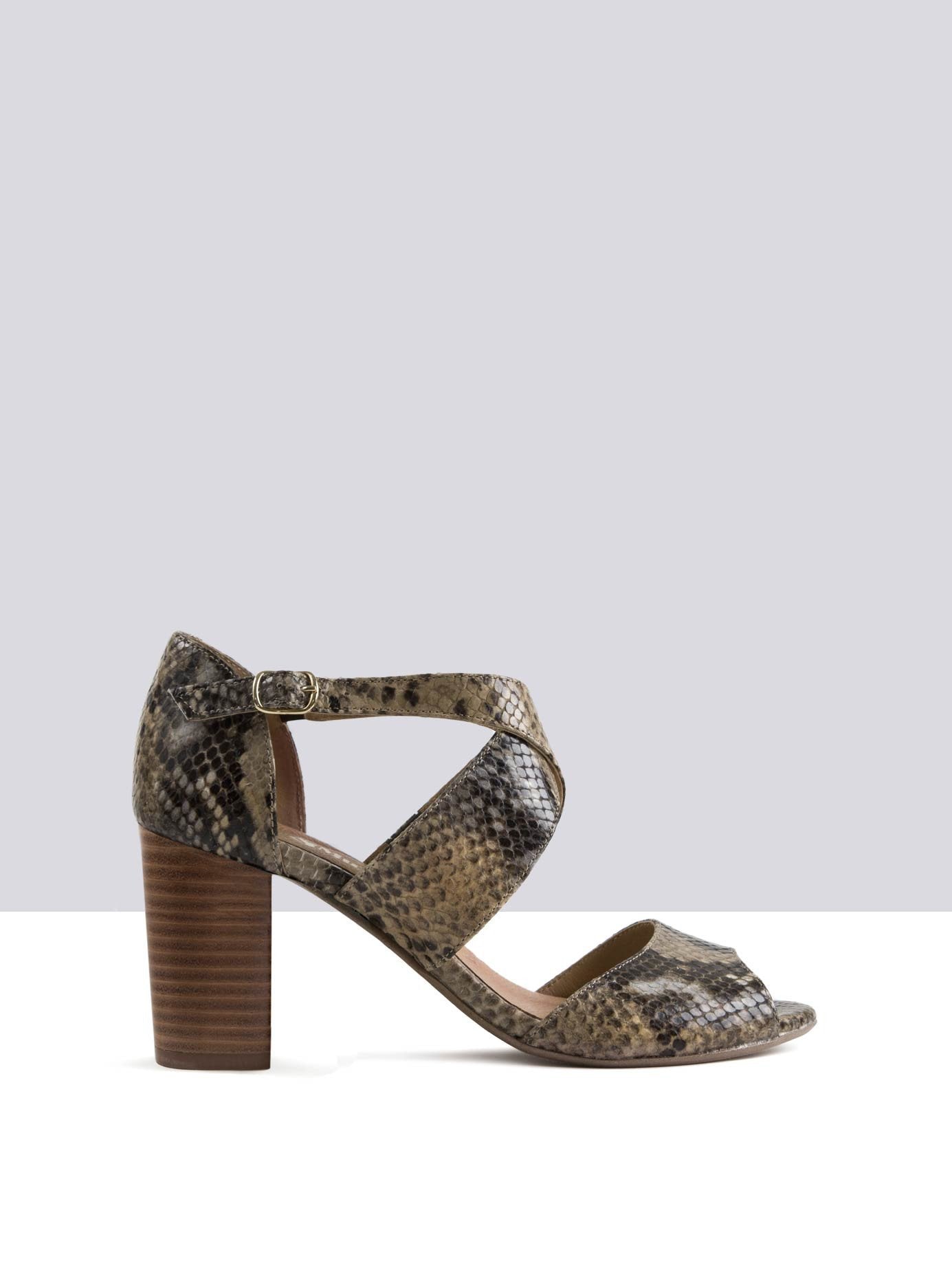 Merritt - Sand Snake Leather