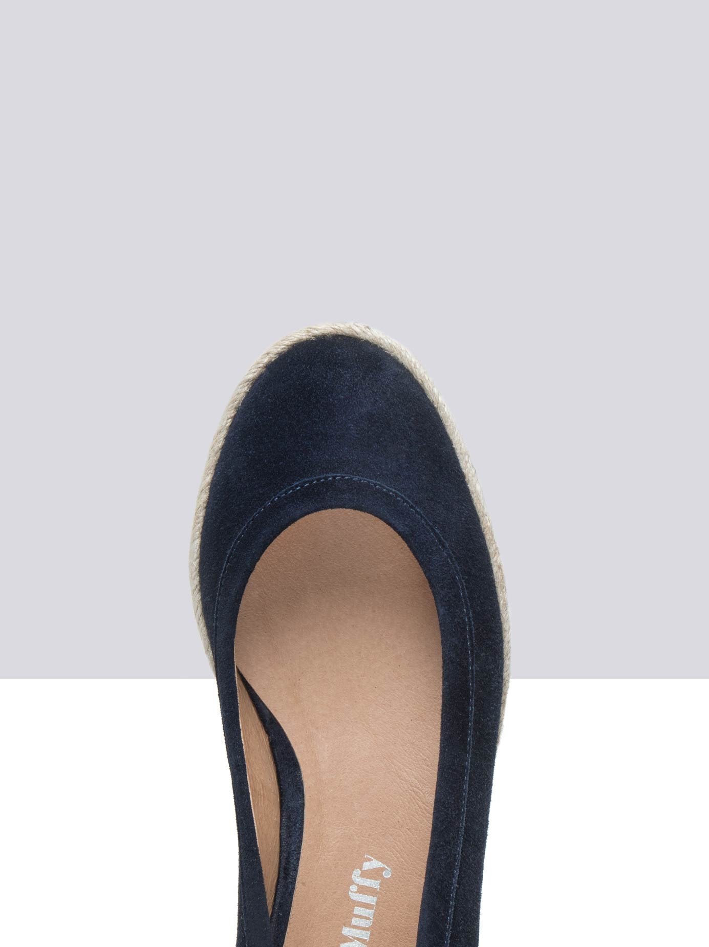 Petunia - Navy Suede