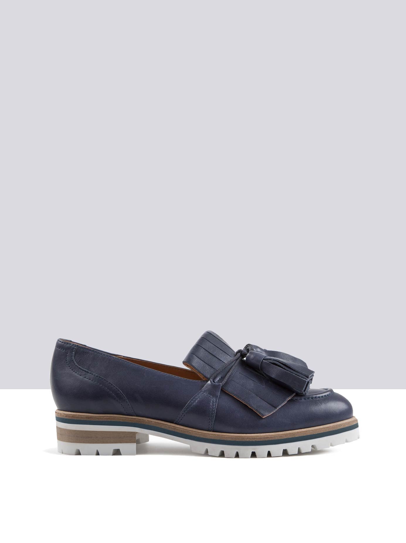 Porter - Navy Leather