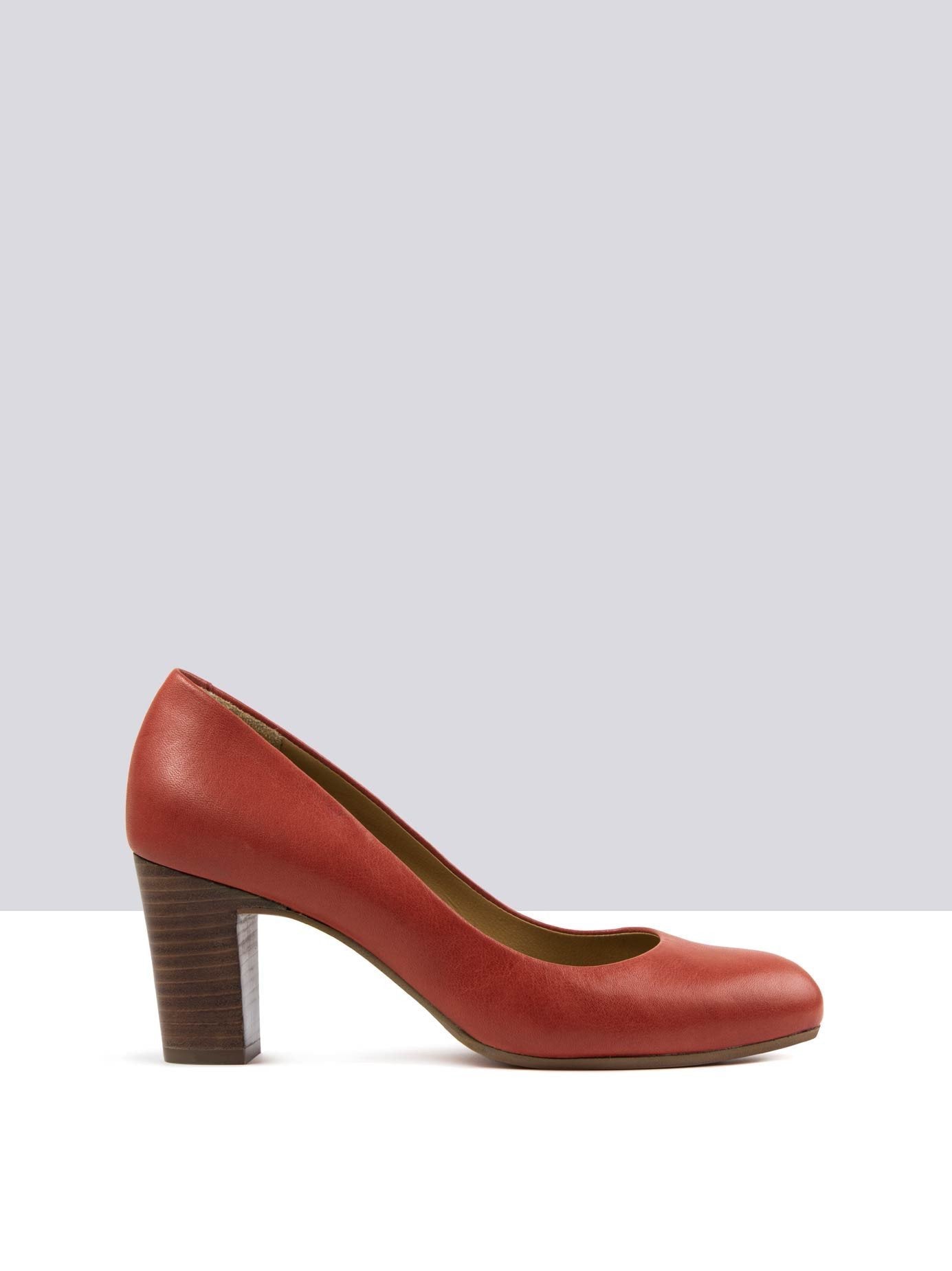 Tango - Coral Red Leather