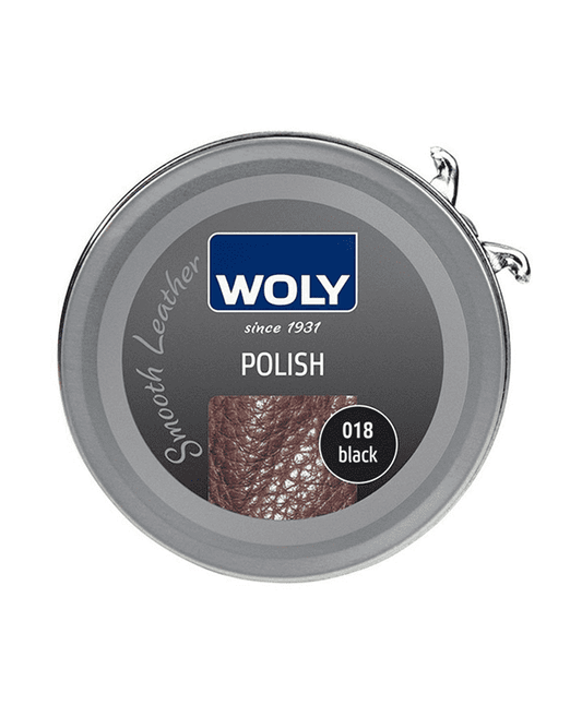 WOLY Leather Polish 50ml - Black