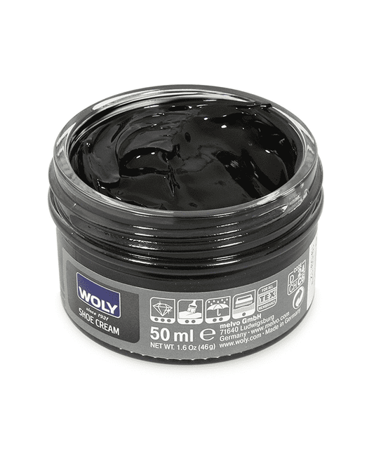 WOLY Leather Cream 50ml - Black