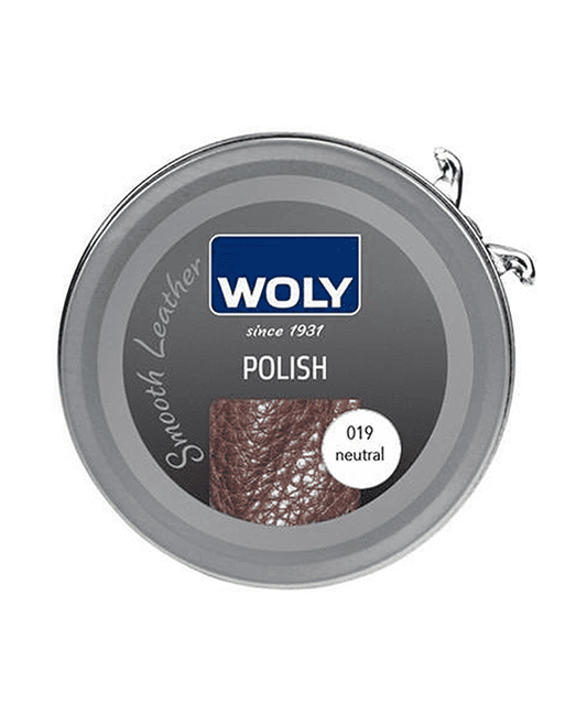 WOLY Leather Polish 50ml - Clear
